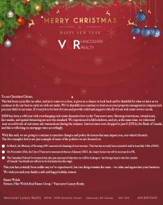 filer welch christmas greeting