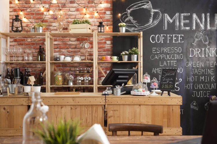 Unique coffee shop
